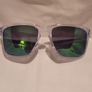 AUTHENTIC CLEAR FRAME OAKLEY SUNGLASSES